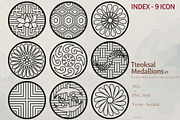 Korean Seal / Medallion Badge System, a Graphic by studio MoShie (Thumbnail 2 of 6)