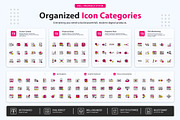 Financial Operations Icons, an Outline Icon by vexper (Thumbnail 8 of 10)