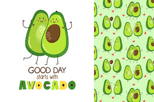 Avocado vector set
