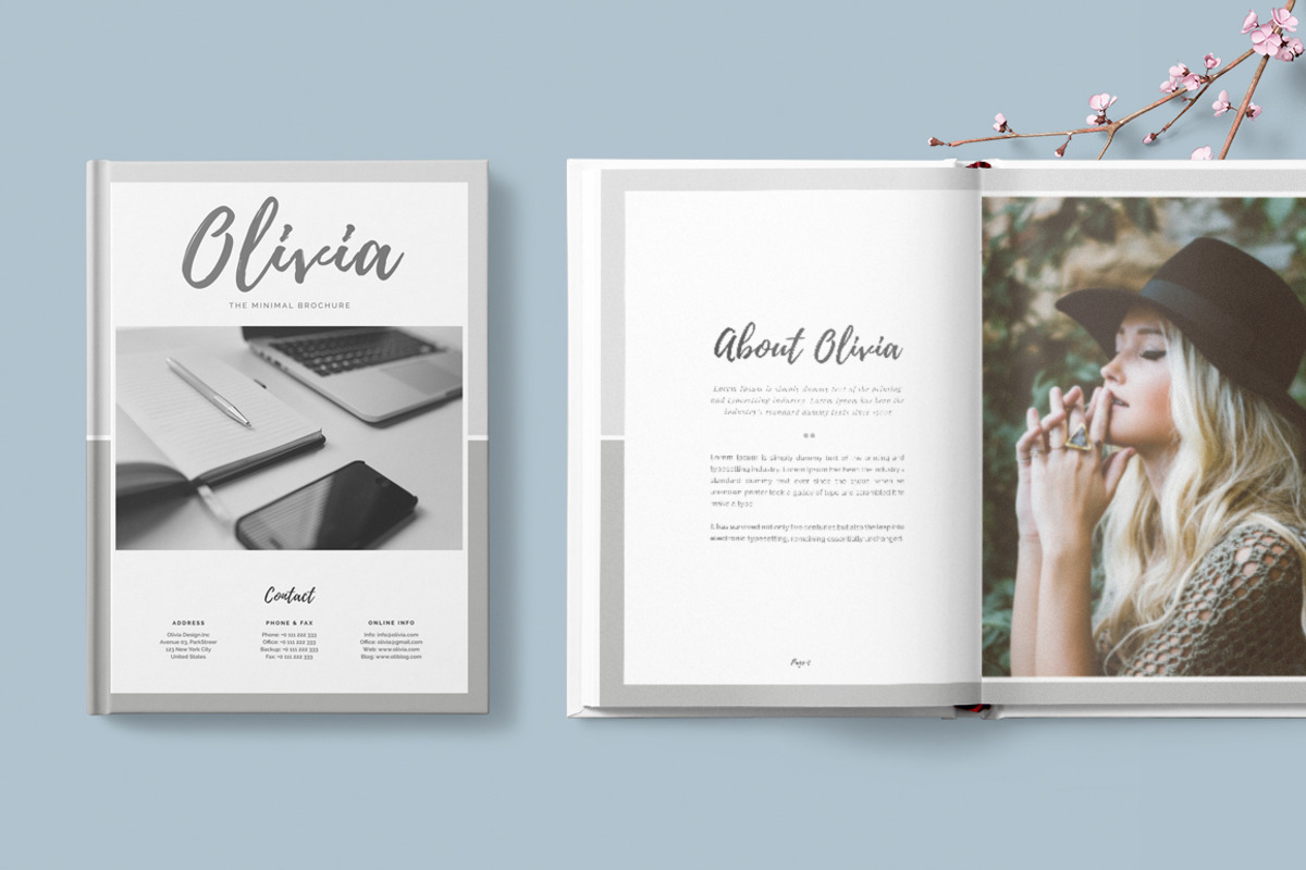Multipurpose Brochure - Olivia, a Brochure Template by Typography Prime (Photo 2 of 7)