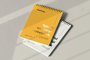 Spiral Notebook Mock-up, a Product Mockup by zippypixelstudio (Thumbnail 9 of 14)