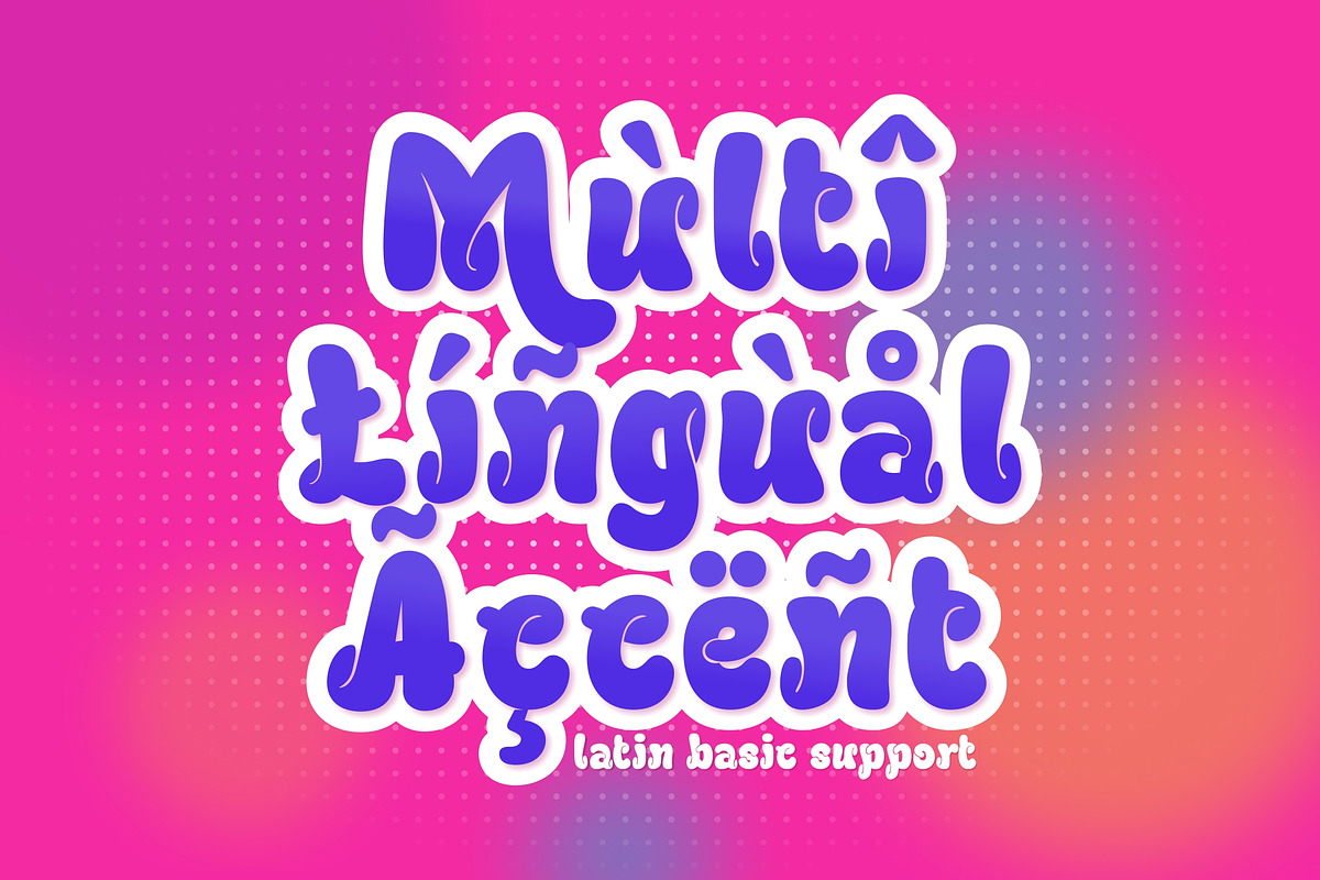 Chewy Geewy - A Groovy Bubbly Font, a Symbol Font by agnyhasyastudio (Photo 14 of 15)