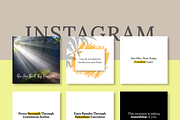 50 INSPIRING INSTAGRAM TEMPLATE, a Social Media Template by RB Boutique (Thumbnail 10 of 10)