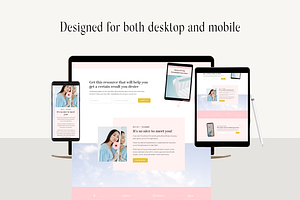 Kajabi Link In Bio Page Template