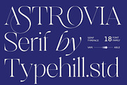 Astrovia Serif, a Serif Font by Typehill (Thumbnail 17 of 17)