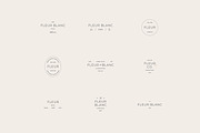 Fleur Minimal Logo Kit Ai Eps Psd, a Branding & Logo Template by Feel This (Thumbnail 2 of 13)