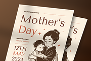 Happy Mother's Day Vintage Flyer, a Flyer Template by Annora Studio (Thumbnail 4 of 4)