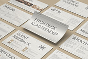 Beige Minimalist Pitch Deck V4, a Presentation Template by FIBRINOSÄ (Thumbnail 2 of 11)