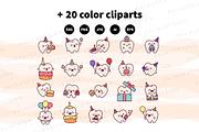 Tooth Birthday Clipart Set, a Healthcare Illustration by Palau (Thumbnail 8 of 10)