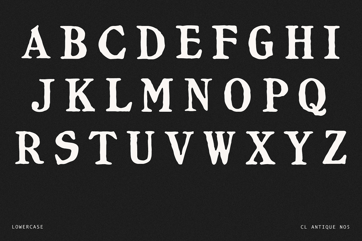 Antique Block Print Font, a Serif Font by Century Library (Photo 4 of 5)