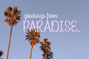 Serendipity Script Calligraphy Font, a Script Font by Paridisce Creative (Thumbnail 6 of 8)