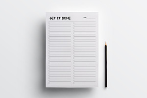 Editable Daily To-do List Planner