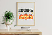 Sweet Like Cherries Spooky Like Octo, an Illustration by Libby Wishes (Thumbnail 11 of 11)