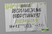 Tweet Lesson- All Caps Handwritten, a Font by Gassstype (Thumbnail 6 of 8)