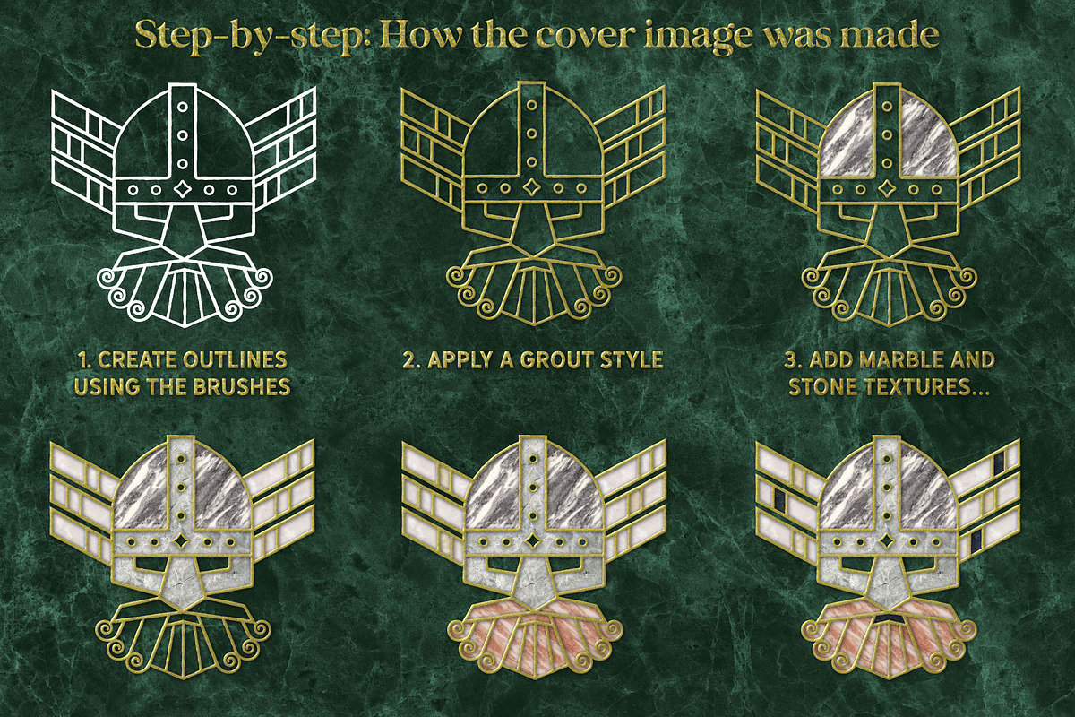 Marble & Stone Collection - Affinity, a Layer Style Add-On by The Artifex Forge (Photo 4 of 11)