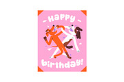 Party animals celebrate holiday set, an Animal Illustration by PaperTrident (Thumbnail 22 of 22)