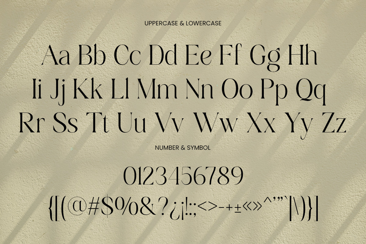 Dobagi – Elegant Modern Serif Font, a Serif Font by roomspace creative lab (Photo 6 of 12)