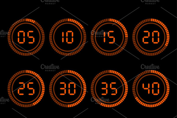 Digital Countdown Timer