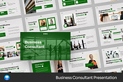 Business Consultant Keynote Template, a Presentation Template by Fit-tee (Thumbnail 1 of 2)