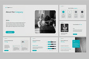 Clean Business Plan Powerpoint, a Presentation Template by Fit-tee (Thumbnail 4 of 4)
