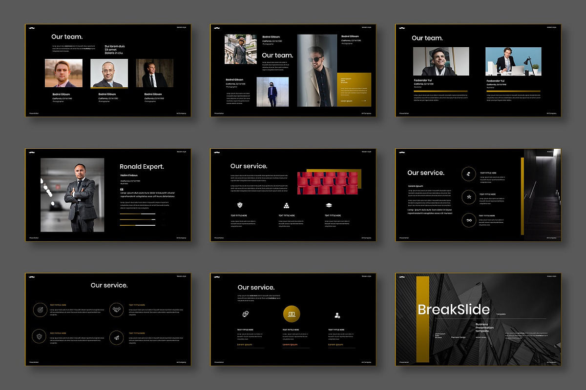 Ronald – Business Keynote, a Presentation Template by Dens Creative Studio (Photo 3 of 6)