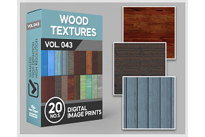 20 Seamless Wood Textures, a Nature Photo by KenScape