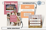 Engagement Post - Pink Boho, a Social Media Template by Freedom Business Shop (Thumbnail 5 of 11)