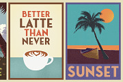 Fonseca Rounded +BONUS RETRO POSTERS, a Sans Serif Font by Nasir Udin (Thumbnail 7 of 10)