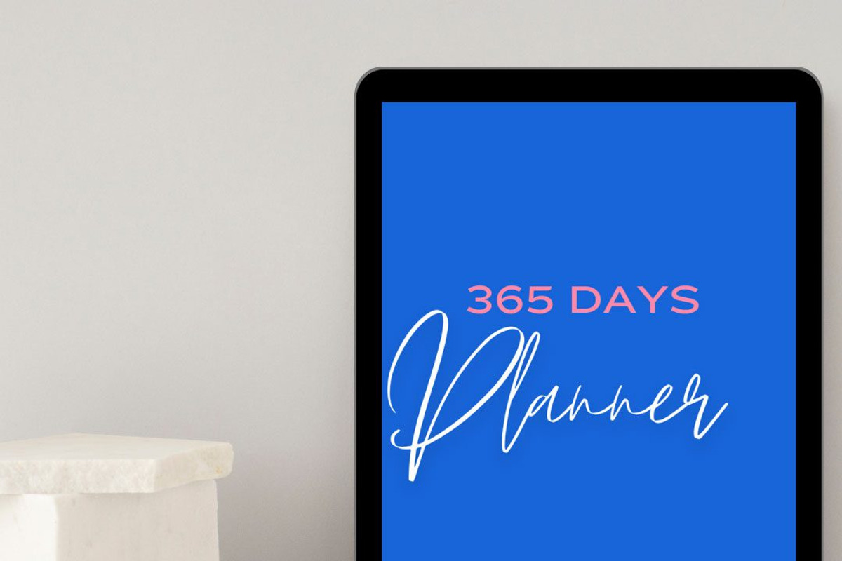 365 Days Planner, a Stationery Template by Brand Your Biz Co. (Photo 2 of 11)