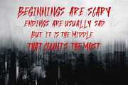 Gotriez Handmade Brush Rough Font, a Handwritten Font by Maulana Creative (Thumbnail 4 of 7)