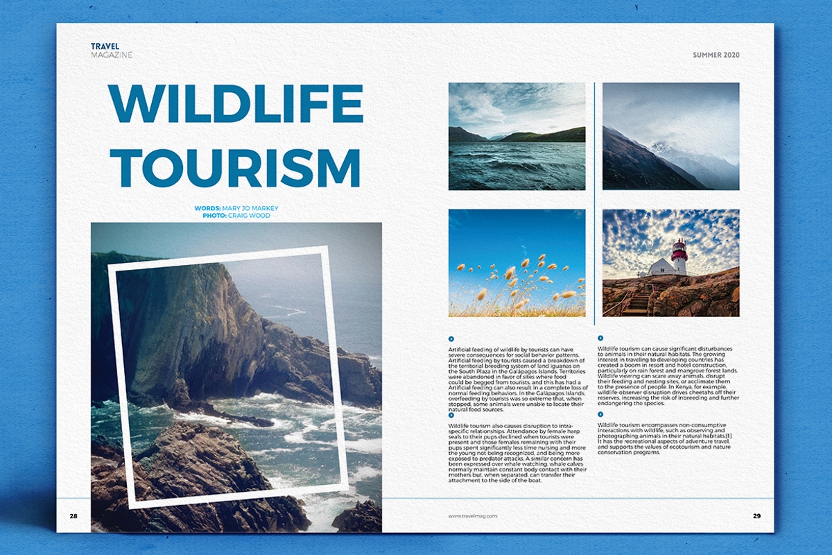 Travel Magazine, a Magazine Template by Boris Cupac (Photo 13 of 16)