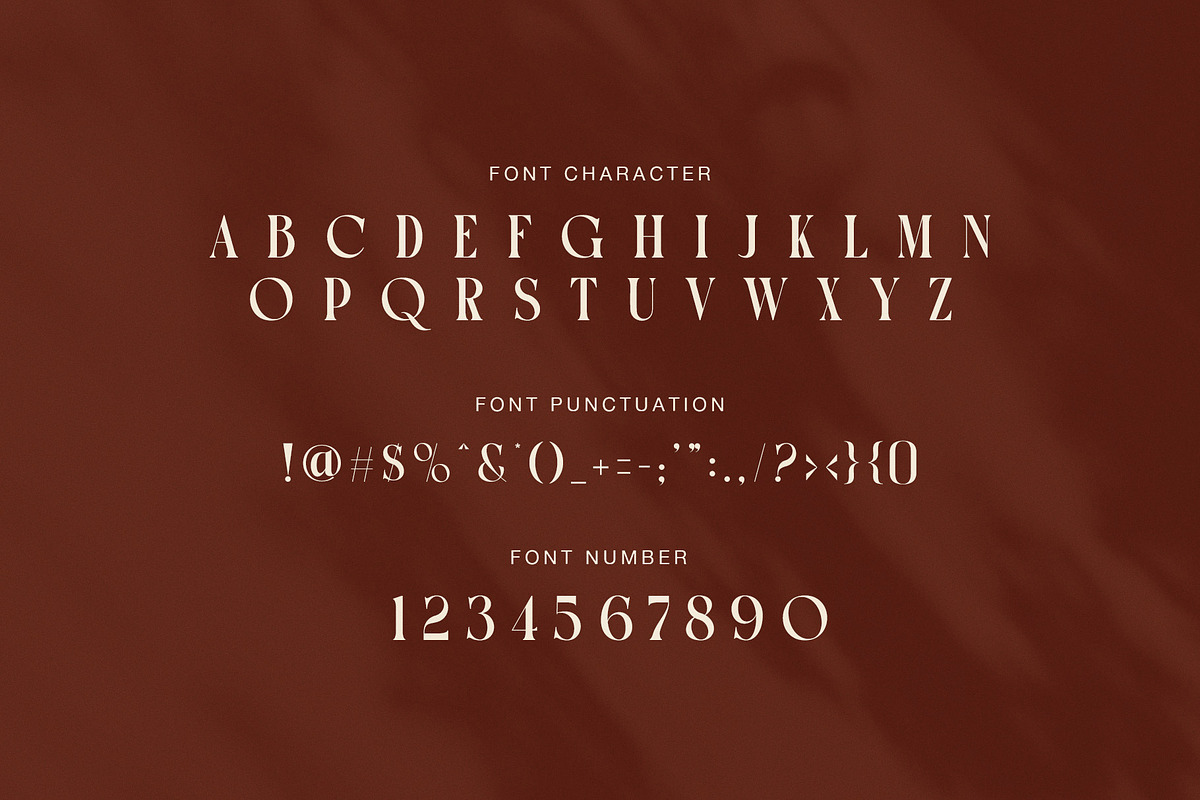 Caoges – Luxury Contrast Serif Font, a Serif Font by Graphicxell (Photo 7 of 8)