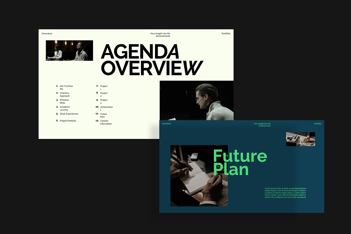 PureFrame - Creative Google Slides, a Presentation Template by Dirtytemp Studio (Photo 3 of 7)