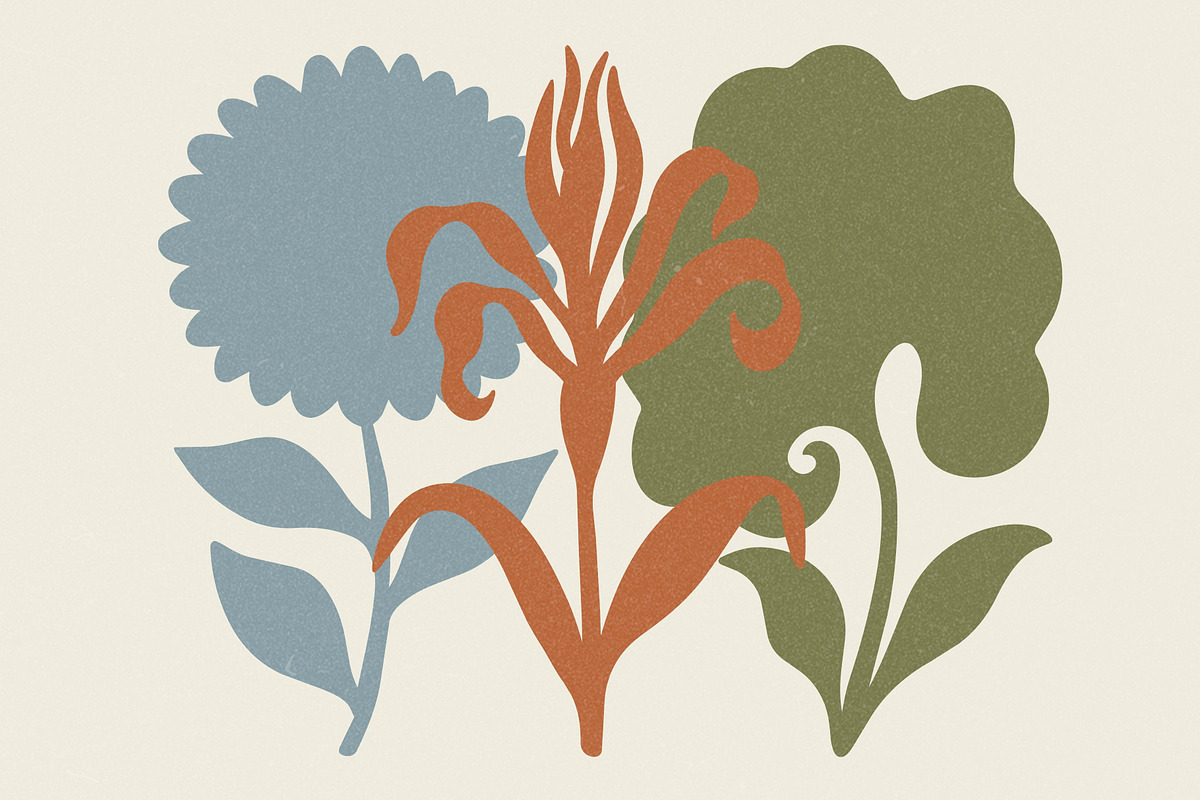 Wildflower Mood: 100 Floral Elements, an Object Illustration by Veyla (Photo 12 of 13)