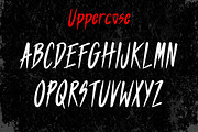 JENAKAR - Textured Brush Font, a Sans Serif Font by ENATIVE (Thumbnail 2 of 7)