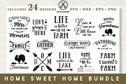 Home SVG Bundle | MB14, an Illustration by Craft House SVG (Thumbnail 1 of 3)