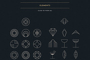 SALE! Art Deco Ultimate Collection, a Branding & Logo Template by VP Fonts (Thumbnail 8 of 10)