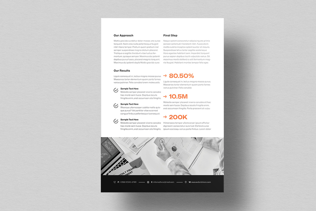 Case Study Template | Word, a Flyer Template by HiveArts (Photo 3 of 3)