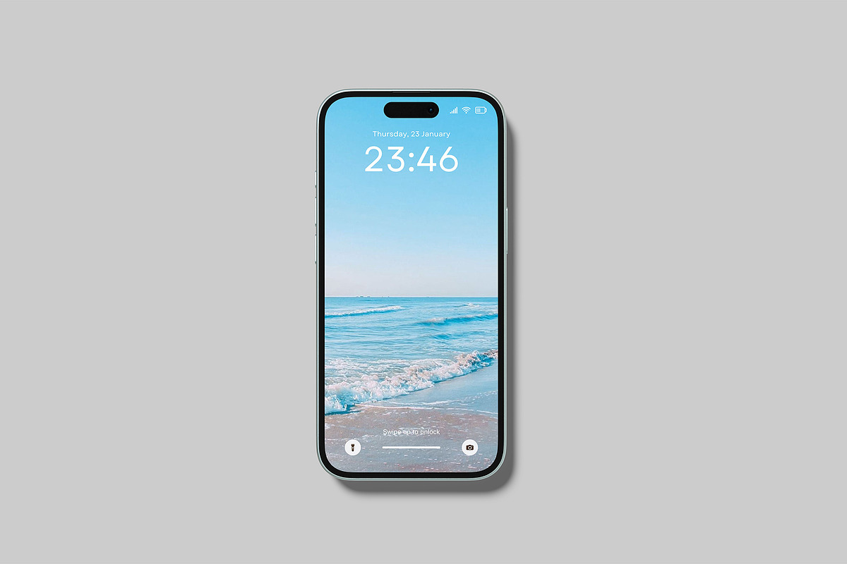 iPhone 16 Mockup, an iPhone Mockup by Amigos__46 (Photo 3 of 10)