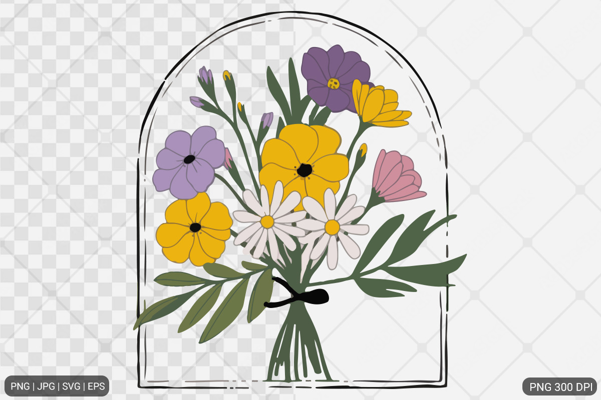 Boho Flowers Motivational Bundle, an Illustration by Actual Pixel (Photo 13 of 21)