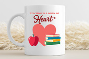 Teaching is a Work of Heart SVG, an Illustration by Awieee1 (Thumbnail 3 of 4)