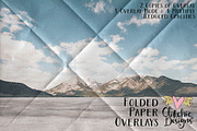 Folded Paper Overlays & PS Brushes, a Texture Graphic by Clikchic Designs (Thumbnail 4 of 5)