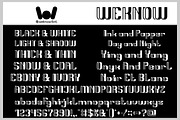 Stripes Font, a Font by weknow (Thumbnail 2 of 8)
