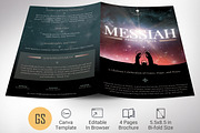 Messiah Christmas Program Canva 4pgs, a Brochure Template by Godserv Designs (Thumbnail 1 of 11)