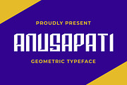 Anusapati - Strong Condensed Font, a Sans Serif Font by Artiveko (Thumbnail 1 of 4)
