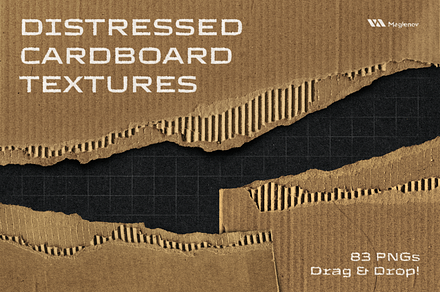 Distressed Cardboard Textures
