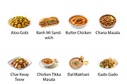 Indian & Southeast Asian Food - PNG, a Food Illustration by Nurlan's shop (Thumbnail 2 of 4)