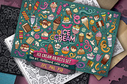 Ice Cream Objects & Elements Set, an Object Graphic by BALABOLKA (Thumbnail 1 of 4)