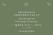 Estrella - Modern Sans Serif, a Sans Serif Font by HipFonts (Thumbnail 8 of 10)