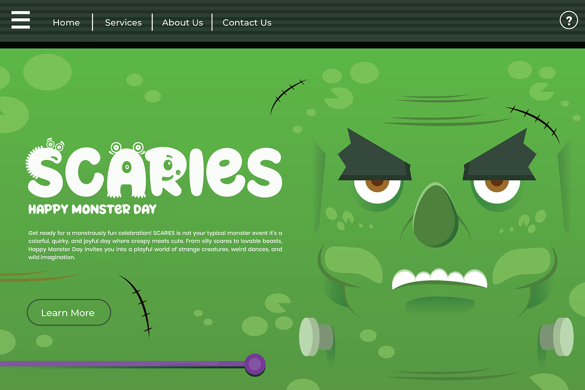 Ghoulie - Display Monster Font, a Font by Flawless And Co (Photo 7 of 10)